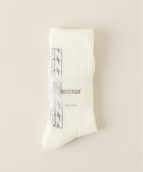 U by Spick&Span(ユーバイ　スピック＆スパン)/【ROSTER SOX /ロスターソックス】 HOMERUN SOCKS/ナチュラル