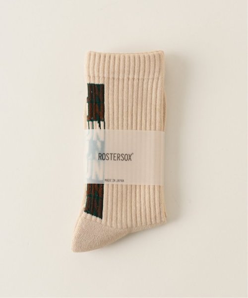 U by Spick&Span(ユーバイ　スピック＆スパン)/【ROSTER SOX /ロスターソックス】 HOMERUN SOCKS/ベージュ