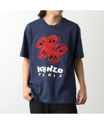 KENZO(ケンゾー)/KENZO Tシャツ PFE55TS2734SG DRAWN VARSITY/その他系1