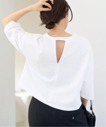 IENA(イエナ)/《予約》ラソギザ クロップドTシャツ/ホワイト