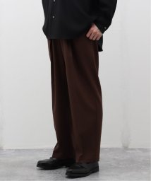 EDIFICE(エディフィス)/【MARKAWARE / マーカウェア】CLASSISC FIT PANTS/ブラウン