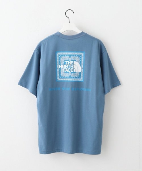 PULP(パルプ)/《WEB限定》【THE NORTH FACE / ザ ノースフェイス】S/S Bandana Square Logo T/サックスブルー