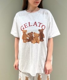 gelato pique(gelato pique)/ベアワンポイントTシャツ/OATMEAL