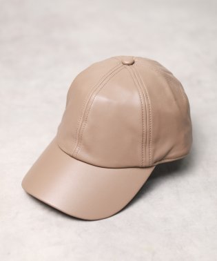 ar/mg/【W】【37667】【it】【RIVER UP】ECO LEATHER CAP/505812400