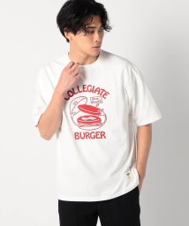 Grand PARK(グランドパーク)/Collegiate Pacific(カレッジエイト パシフィック)アラカルトプリントTシャツ/28オフホワイト