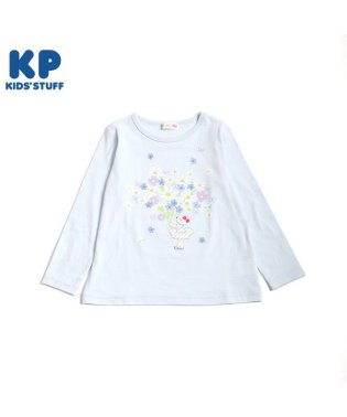 KP/KP(ケーピー)mimiちゃんとブーケの長袖Tシャツ(100～130)/505921087