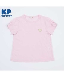 KP(ケーピー)/KP(ケーピー)【日本製】パフスリーブ半袖Tシャツ(100～130)/ピンク