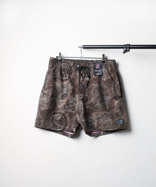 ar/mg(エーアールエムジー)/【W】【PTYB02】【it】【ut25】【PSYCHO TUNA】PRINTED POOL SHORTS/その他系1