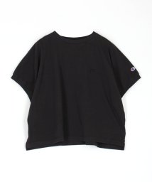 Grand PARK(グランドパーク)/【Champion】「C」刺繍ロゴ入りTシャツ/49ブラック
