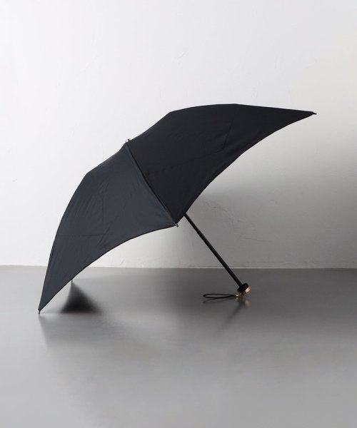 UNITED ARROWS(ユナイテッドアローズ)/バイカラー 晴雨兼用 折りたたみ傘/BLACK