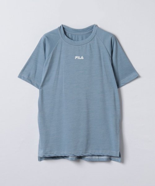 FILA(フィラ（スイムウェア）)/【フィラ】水陸両用Tシャツ/ダークサックス