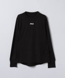 FILA(フィラ（スイムウェア）)/【フィラ】ポケット付長袖ラッシュガード/ブラック