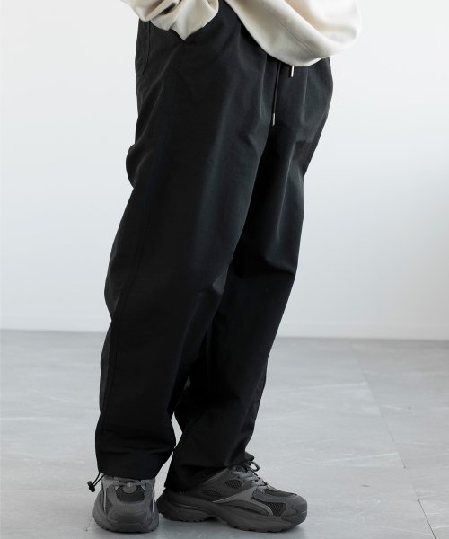 aimoha(aimoha（アイモハ）)/aimoha MENTRACK PANTS パラシュットパンツ/ブラック