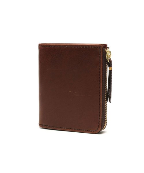 スロウ 二つ折り財布 box型小銭入れ SLOW 財布 本革 L字ファスナー ミニ 小さめ 日本製 herbie Lzip mini wallet SO882P 