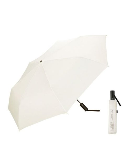 Wpc．(Wpc．)/Wpc. 折りたたみ傘 軽量 大きい 自動開閉 晴雨兼用 wpc ダブリュピーシー 62cm UVカット UNISEX AUTOMATIC FOLD UX011/オフホワイト
