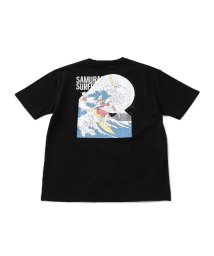 JUNRed(ジュンレッド)/【 和シリーズTシャツ 】j.n.r.d / 侍サーファー/ブラック（01）