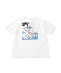 JUNRed(ジュンレッド)/【 和シリーズTシャツ 】j.n.r.d / 侍サーファー/ホワイト（10）