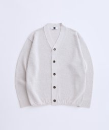 ADAM ET ROPE'/【Made In Japan/メイド イン ジャパン】ドライコットン Vネック カーディガン / ロングシーズン着用可能 / ユニセックス/506032915