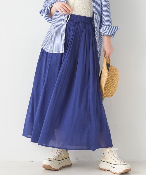 【OMNES】コットンボイル総柄ギャザースカート 人気・おすすめ｜売れ筋商品・話題商品におすすめ コスパ重視 安心配送 国内発送・正規流通商品