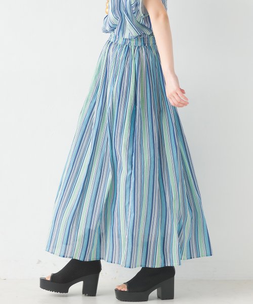 【OMNES】コットンボイル総柄ギャザースカート 人気・おすすめ｜売れ筋商品・話題商品におすすめ コスパ重視 安心配送 国内発送・正規流通商品