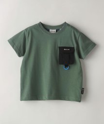 SHIPS Colors  KIDS(シップスカラーズ　キッズ)/【SHIPS Colors KIDS別注】FIRST DOWN:ポケットTEE(100~150cm)/グリーン