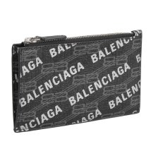 BALENCIAGA/BALENCIAGA バレンシアガ CASH LONG COIN CARD HOLDER BB モノグラム キャッシュ ロング カード ケース コイン ケース /506033376