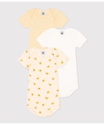 PETIT BATEAU/半袖ボディ３枚組/506033557