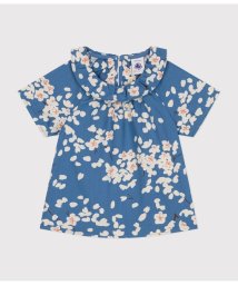 PETIT BATEAU/ポプリン半袖ブラウス/506033591