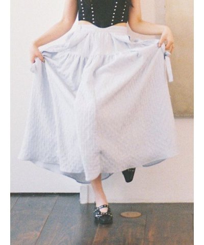 【WEB限定カラー】3WAYバルーンジャガードスカート