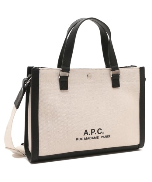 A.P.C.(アーペーセー)/アーペーセー トートバッグ ショルダーバッグ 2WAY ベージュ ブラック メンズ レディース ユニセックス APC M61773 COEYO LZZ/その他