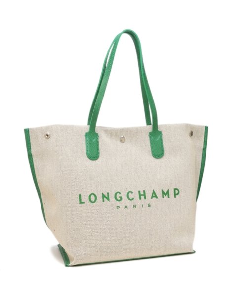 Longchamp(ロンシャン)/ロンシャン トートバッグ ロゾ Lサイズ ロゴ ベージュ グリーン レディース LONGCHAMP 10090 HSG 129/その他