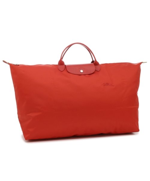 Longchamp(ロンシャン)/ロンシャン ボストンバッグ ハンドバッグ プリアージュ グリーン Mサイズ レッド レディース LONGCHAMP 1625 919 P83/その他