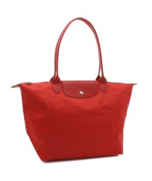 Longchamp/ロンシャン トートバッグ ル プリアージュ グリーン Lサイズ レッド レディース LONGCHAMP 1899 919 P83/506033815