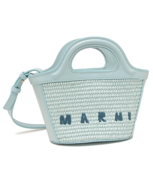 MARNI(マルニ)/マルニ ハンドバッグ かごバッグ トロピカリア ショルダーバッグ ミニバッグ 2WAY ブルー レディース MARNI BMMP0067Q0 P3860 00V/その他