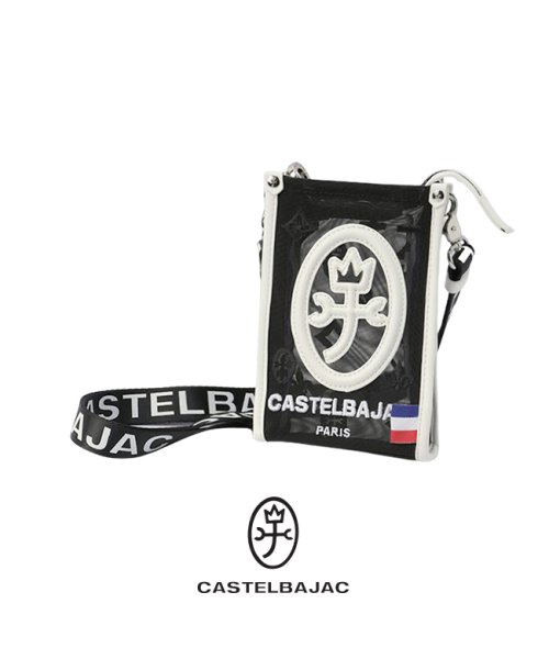CASTELBAJAC(カステルバジャック)/カステルバジャック ショルダーバッグ ショルダーポーチ ミニショルダーバッグ レディース メンズ ブランド CASTELBAJAC 036181/ブラック