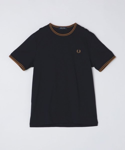 SHIPS MEN(シップス　メン)/FRED PERRY: TWIN TIPPED Tシャツ/ネイビー