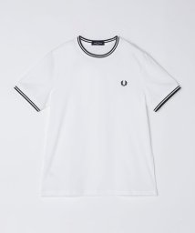 SHIPS MEN(シップス　メン)/FRED PERRY: TWIN TIPPED Tシャツ/ホワイト