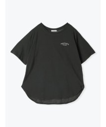 Re-J＆SUPURE(リジェイアンドスプル)/バック転写刺繍Tシャツ/濃グレー