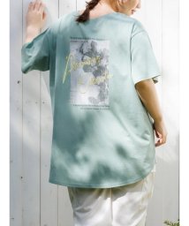 Re-J＆SUPURE/バック花プリントビッグTシャツ/506033967