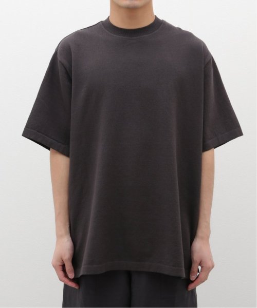 JOURNAL STANDARD(ジャーナルスタンダード)/【米富繊維 / Yonetomi】LIGHT WAVE COTTON KNIT CREW Tシャツ/グレー