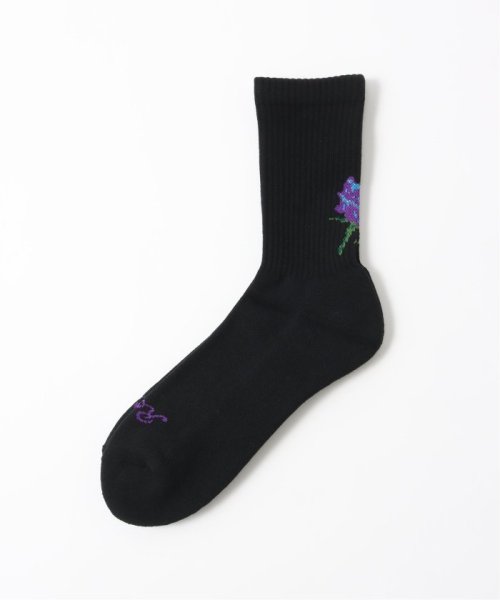 JOINT WORKS(ジョイントワークス)/【ROSTER SOX/ロスターソックス】 ROSE/ブラック