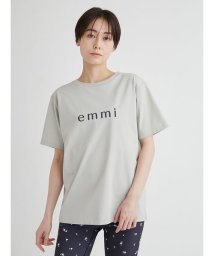 emmi atelier/【ONLINE限定】eco emmiロゴバックシャンTシャツ/506034069