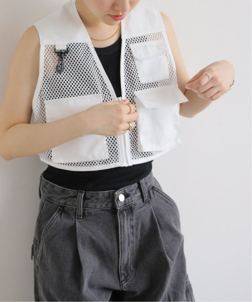 JOINT WORKS(ジョイントワークス)/【ANNA SUI NYC / アナスイエヌワイシー】 SHORT FISHING VEST/ホワイト