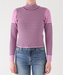 JOINT WORKS(ジョイントワークス)/【ANNA SUI NYC / アナスイエヌワイシー】 Border turtleneck knit/パープル