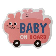 BACKYARD FAMILY(バックヤードファミリー)/リフレクター CARマグネット BABY ON BOARD/その他系5