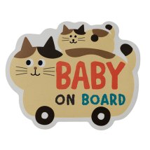 BACKYARD FAMILY(バックヤードファミリー)/リフレクター CARマグネット BABY ON BOARD/その他系6