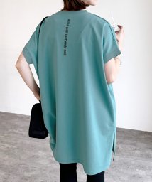 reca(レカ)/バックロゴ刺繍ワイドプルオーバー(on3644596)/ブルー