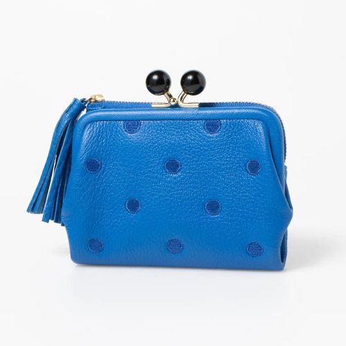 perche ペルケ アクリル玉2つ折りガマ口 perche ペルケ アクリル玉 内側：カードポケット×1 5cm／