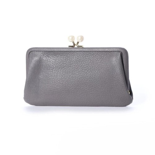 perche ペルケ アクリル玉がま口長財布 perche ペルケ