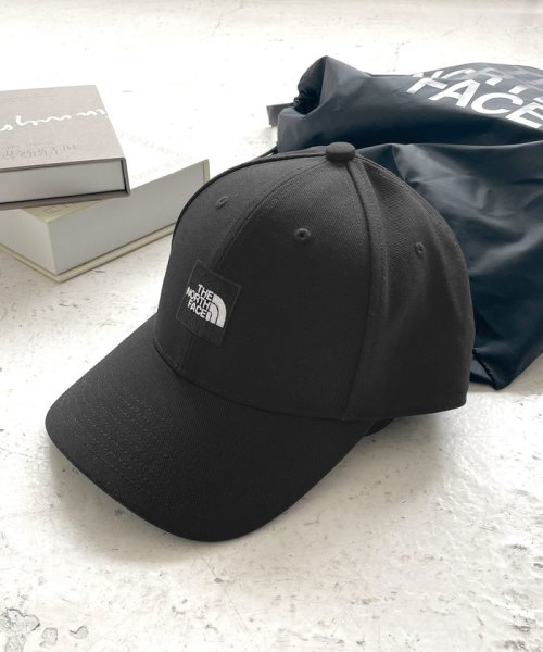 ROPE PICNIC PASSAGE(ロペピクニック パサージュ)/【THE NORTH FACE/ザ ノースフェイス】Square Logo Cap/ブラック（01）